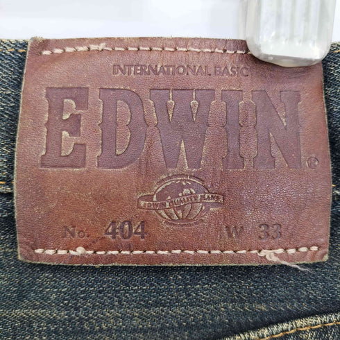 エドウィン EDWIN 404 コットン ストレートデニムパンツ メンズ W33