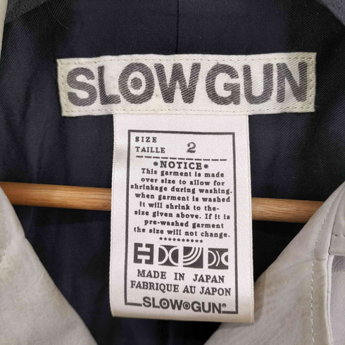 SLOW GAN レザーライダースジャケット メンズ JPN:2