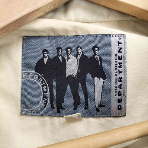 DEPARTMENT スタンドカラーボーダージャケット メンズ import:L