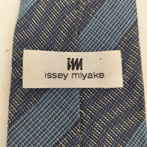 アイムイッセイミヤケ im ISSEY MIYAKE 80s LINEN SILK リネン シルク ウェーブデザイン ネクタイ メンズ