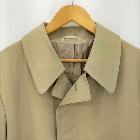 裏地ノバチェック トレンチコート メンズ