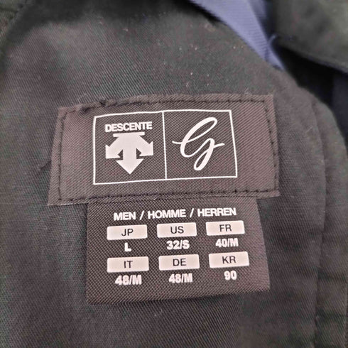 デサントゴルフ descente GOLF 裏起毛 ウール スラックスパンツ メンズ JPN:L