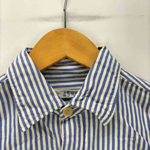 フォーティーファイブアールピーエム 45rpm & コットン L/S ストライプ シャツ レディース
