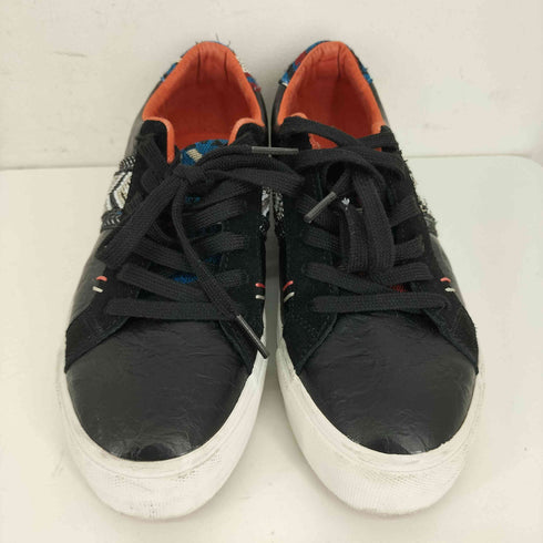 デシグアル Desigual エスニックモチーフのレディース厚底スニーカー メンズ 37