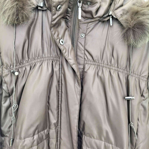 Rob Art ブルーフォックス フード付きダウンコート レディース JPN:L