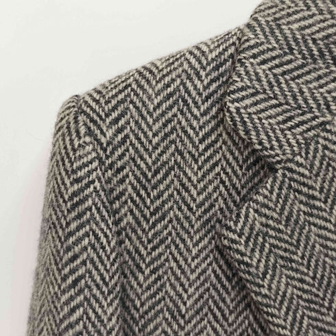 ラルフローレン RALPH LAUREN 90s ヘリンボーン テーラードジャケット レディース 9