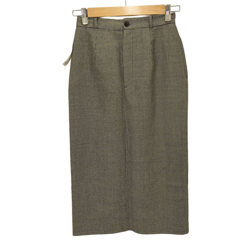 ラルフローレン RALPH LAUREN 90s 千鳥柄 マキシスカート レディース 9