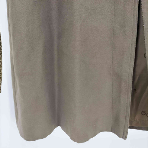 コジャーナ cojana ベルト付き スエード ステンカラーコート レディース