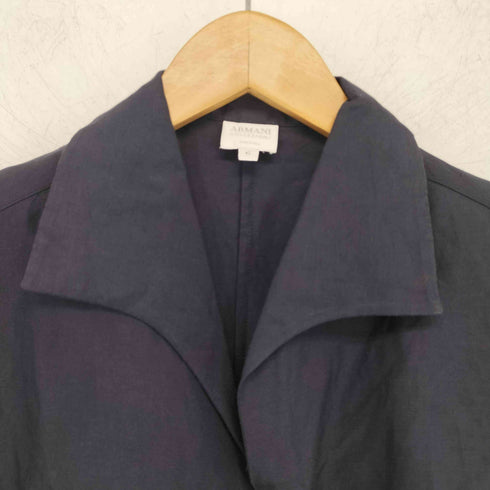 アルマーニコレツィオーニ ARMANI COLLEZIONI 00s リネン混 七分袖 シャツ レディース EUR:42