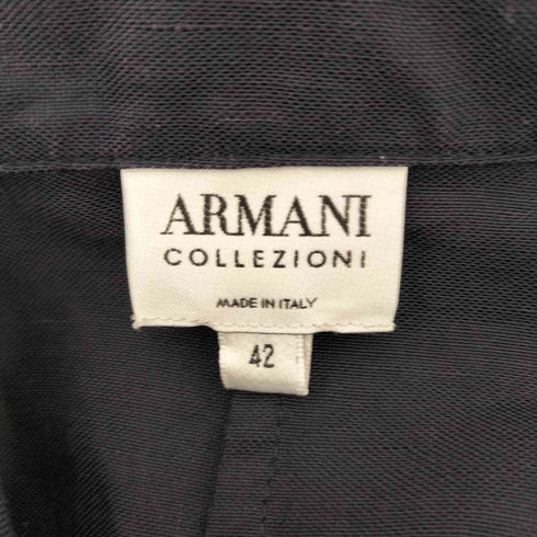 アルマーニコレツィオーニ ARMANI COLLEZIONI 00s リネン混 七分袖 シャツ レディース EUR:42