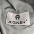 アイグナー AIGNER ネップ ノーカラージャケット レディース EUR:42 42