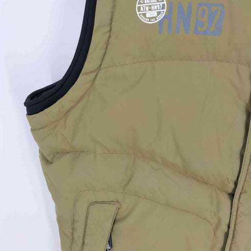 Human Nature Technical Outdoor System ジップアップ ダウンベスト メンズ