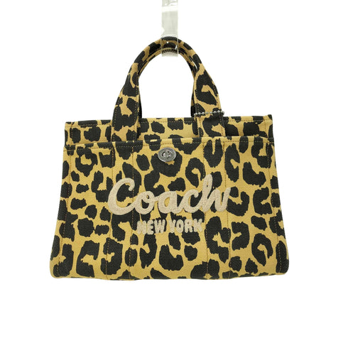 コーチ COACH CARGO TOTE 26 LEOPARD カーゴ トート レオパード プリント 2WAY レディース
