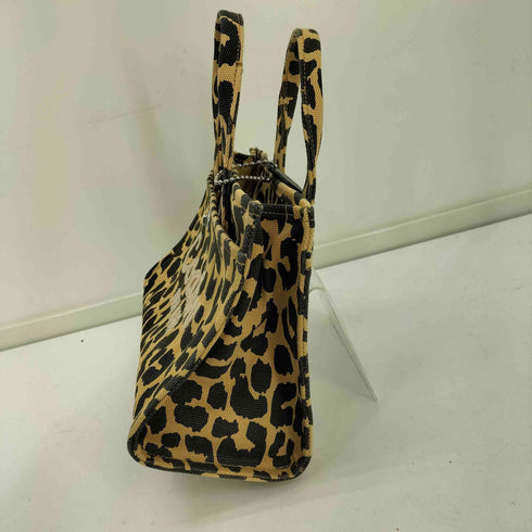 コーチ COACH CARGO TOTE 26 LEOPARD カーゴ トート レオパード プリント 2WAY レディース