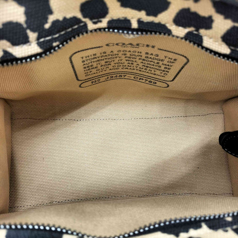 コーチ COACH CARGO TOTE 26 LEOPARD カーゴ トート レオパード プリント 2WAY レディース
