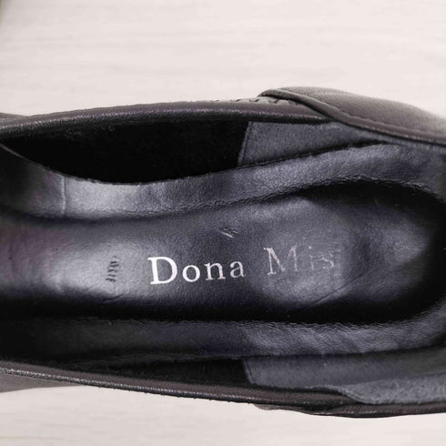 Dona Miss 花モチーフ スクエアトゥ パンプス レディース JPN:23.5