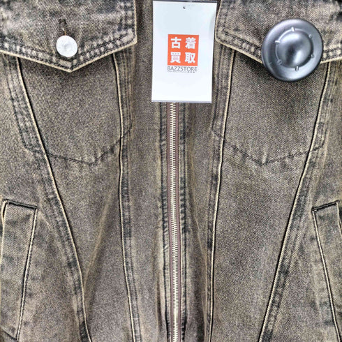 スライジーンズ SLY JEANS 24AW FRONT ZIP DENIM ブルゾン レディース FREE