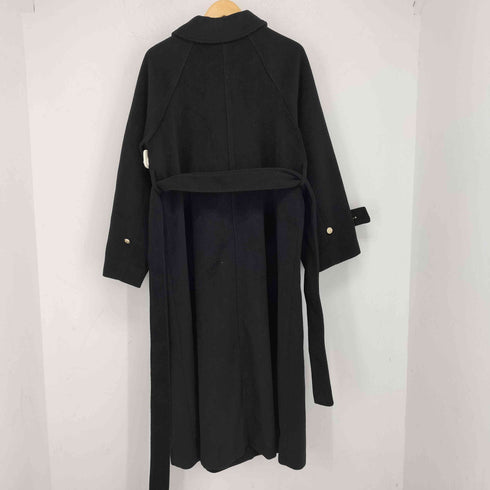 ワンアフターアナザーナイスクラップ one after another NICE CLAUP ゴールドボタンステンカラーロングコート レディース JPN:M