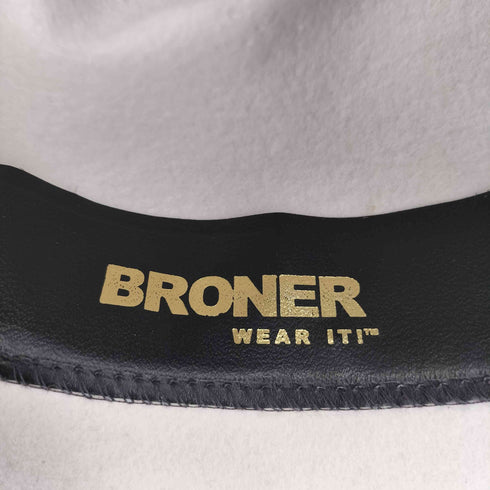 ブローナー BRONER USA製 ZOOT HAT MORFELT ウール フェルトハット メンズ LARGE GRANDE