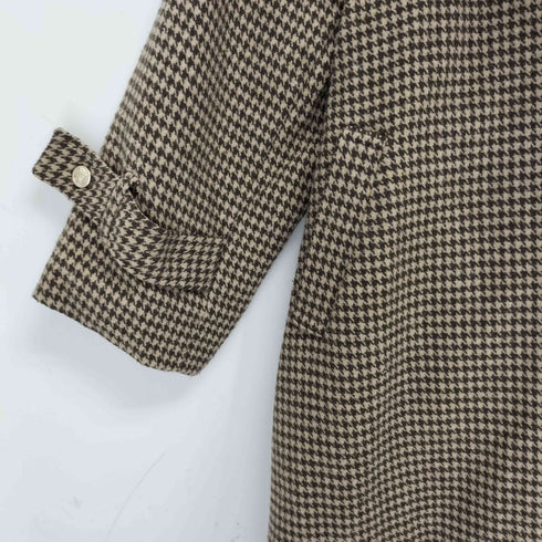 ワンアフターアナザーナイスクラップ one after another NICE CLAUP ゴールドボタンステンカラーロングコート レディース JPN:M