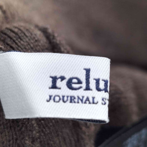 ジャーナルスタンダードレリューム JOURNAL STANDARD relume 25AW フルニードルカーブニットパンツ レディース FREE