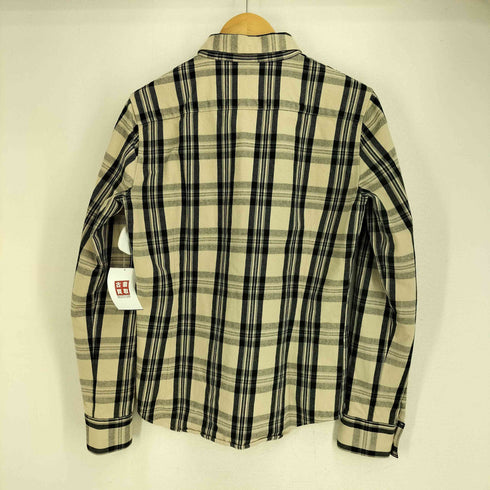 ダブルジェイケイ wjk L/S チェック柄 レギュラーカラーシャツ メンズ import:M