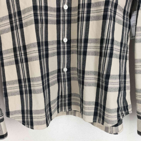 ダブルジェイケイ wjk L/S チェック柄 レギュラーカラーシャツ メンズ import:M