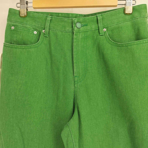 ジェイエヌビーワイ JNBY カラー ワイドデニムパンツ レディース