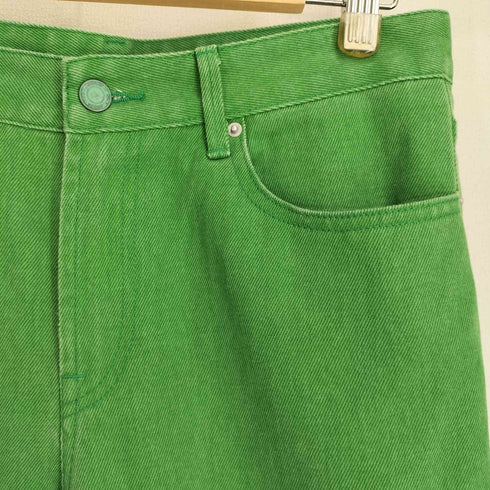 ジェイエヌビーワイ JNBY カラー ワイドデニムパンツ レディース