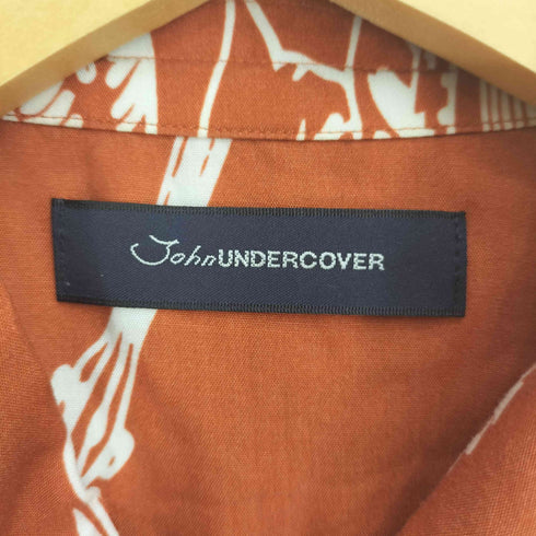 ジョンアンダーカバー John UNDERCOVER S/S 総柄オープンカラーシャツ メンズ JPN:2