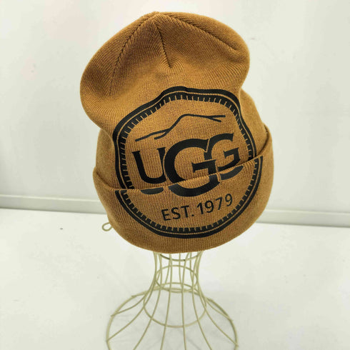 アグ UGG Mountain Logo Beanie オールジェンダー マウンテンロゴ ロゴ ビーニー メンズ FREE