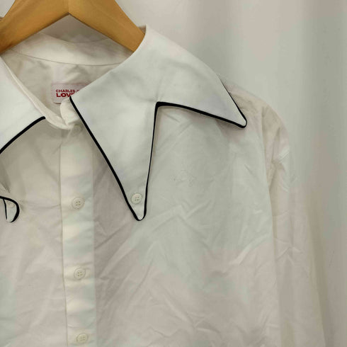 チャールズジェフリーラバーボーイ CHARLES JEFFREY LOVERBOY STAR COLLAR SHIRT スター カラー シャツ メンズ import:S