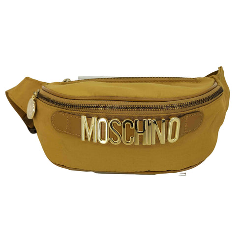 モスキーノ MOSCHINO 金具ロゴ ボディバッグ レディース
