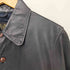 ヴァレンティノクリスティー valentino christy 豚革 ピッグレザー 丸襟 レザーシャツジャケット レディース import:S