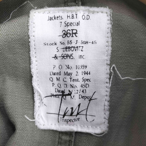 ティーエムティー TMT HERRINGBONE TWILL TAILORED JACKET メンズ import:L