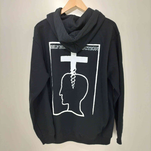SELF DECONSTRUCTION ハードコア・パンク グラインドコア プルオーバーパーカー メンズ JPN:XL