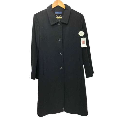 K&Mcollection カシミヤ100 センターベント ステンカラーコート レディース JPN:L