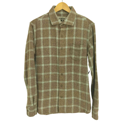 ティーエムティー TMT 21AW WOOLY HERRINGBONE PLAID SHIRTS メンズ import:L
