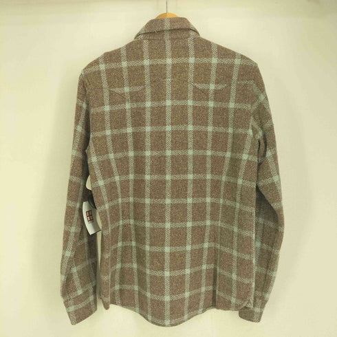 ティーエムティー TMT 21AW WOOLY HERRINGBONE PLAID SHIRTS メンズ import:L