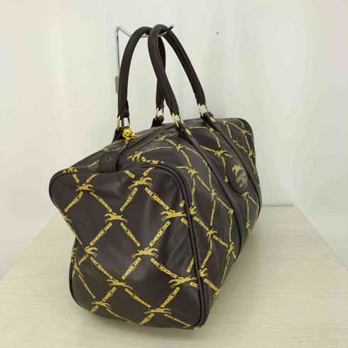 ロンシャン LONGCHAMP 総柄 フランス製 ミニボストンバッグ レディース