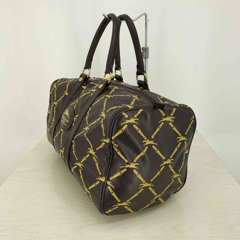 ロンシャン LONGCHAMP 総柄 フランス製 ミニボストンバッグ レディース