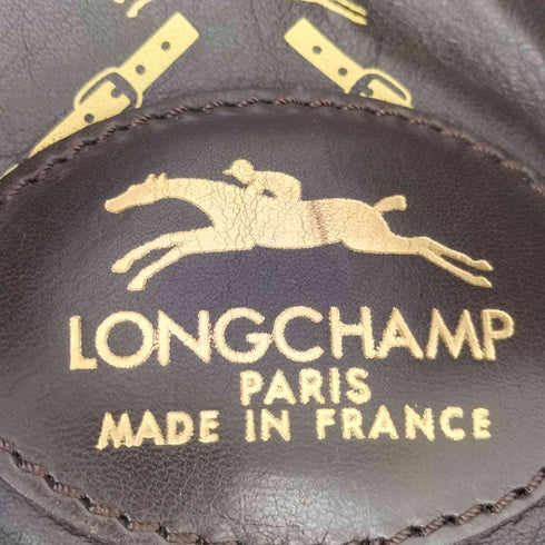 ロンシャン LONGCHAMP 総柄 フランス製 ミニボストンバッグ レディース