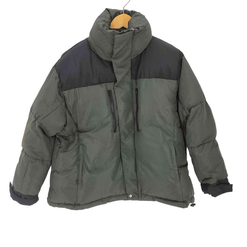 THE CRAFT CREW PRODUCTS ビッグシルエット バイカラー ドロスト スタンドカラー パディングジャケット レディース FREE