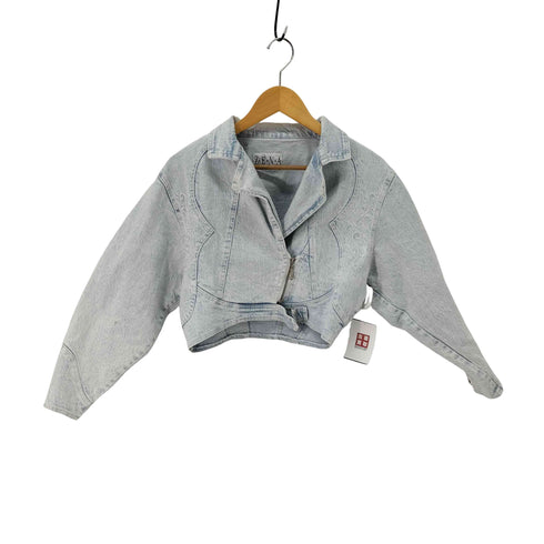 Z・E・N・A デニムライダースジャケット レディース import:M