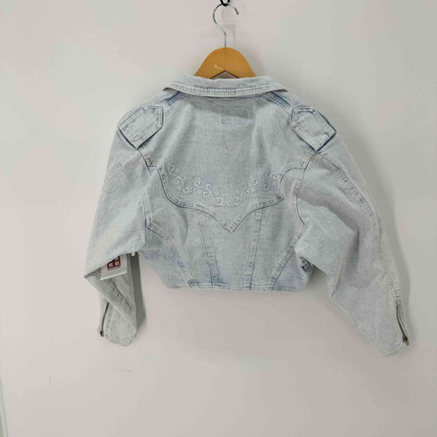 Z・E・N・A デニムライダースジャケット レディース import:M