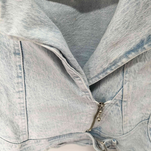 Z・E・N・A デニムライダースジャケット レディース import:M