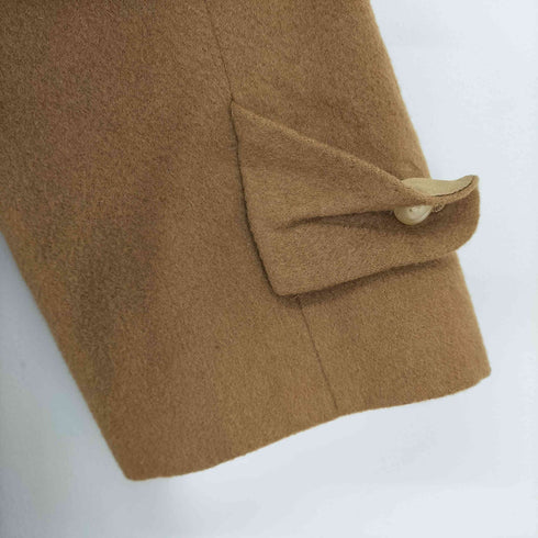 LONNER カシミア100% 比翼ステンカラーコート メンズ