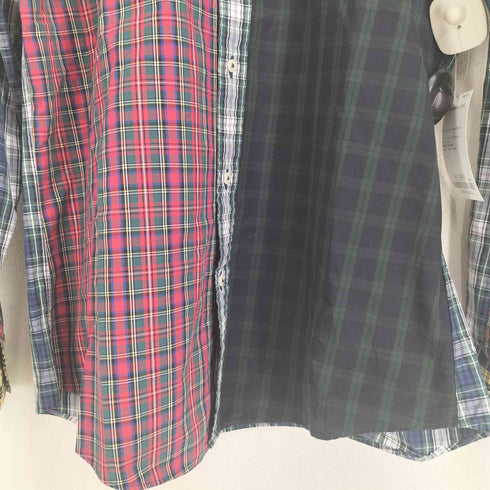 ブルックスブラザーズ BROOKS BROTHERS クレイジーパターン ボタンダウンシャツ メンズ import:M