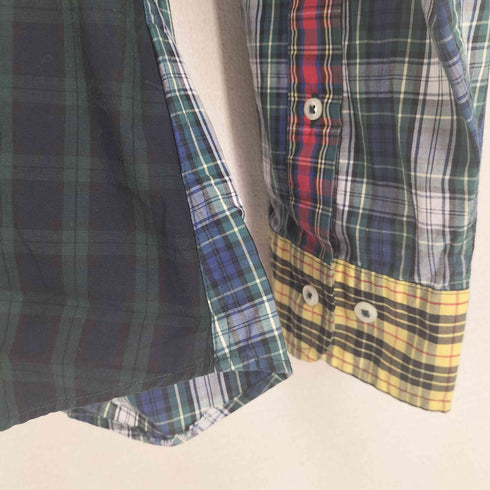 ブルックスブラザーズ BROOKS BROTHERS クレイジーパターン ボタンダウンシャツ メンズ import:M