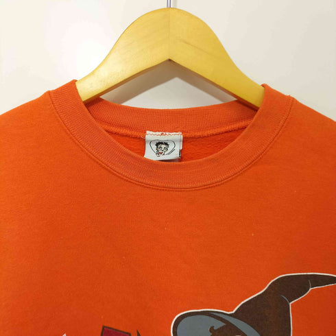 00s USキャラクター クルーネックスウェット メンズ import:XL